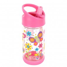 Garrafinha Flip Top com canudo Borboleta Stephen Joseph